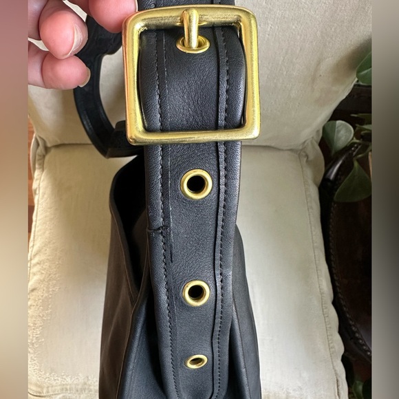 Black Leather Coach Legacy Bag No G9n-9966 - Picture 5 of 17